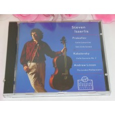 CD Steven Isserlis Cello Concertos Sonata London Philharmonic Litton 7Tracks Virgin